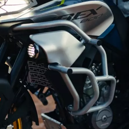 CFMOTO Hopeiset kaatumaraudat 800MT - Moottoripyörän kaatumaraudat - 806 - 2